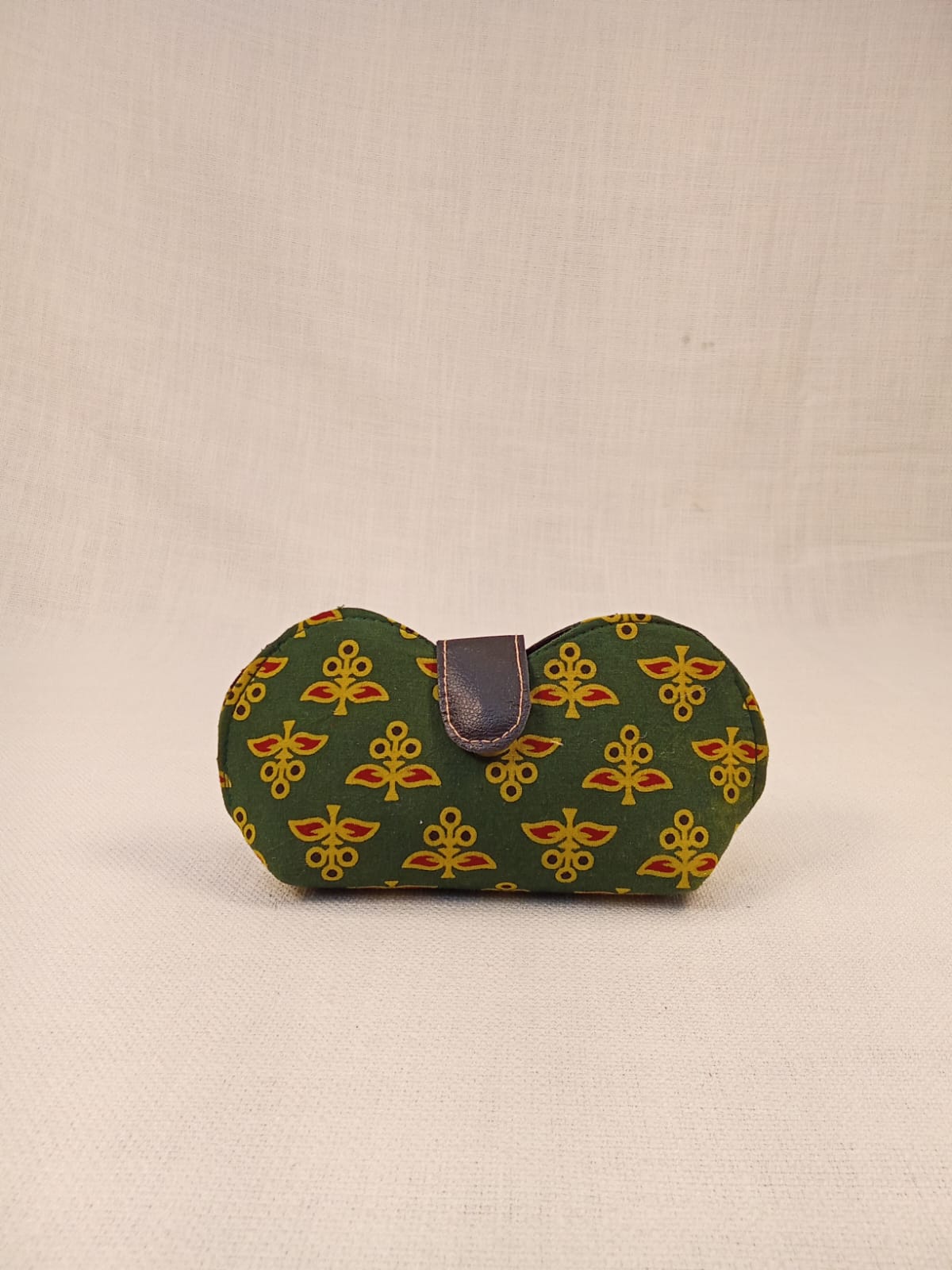 Set of Floral Diary, Motif Sunglass Case, Yellow Clutch & Kalamkari Pouch