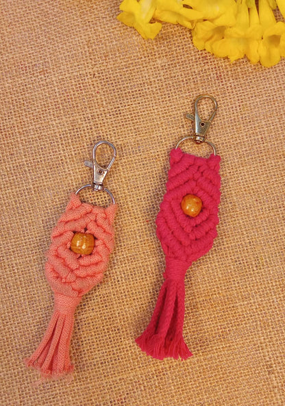 Handmade Macrame Keychains
