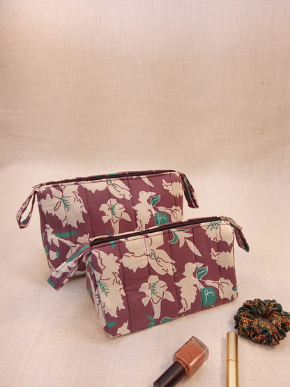 Floral Print Cotton Utility Kit