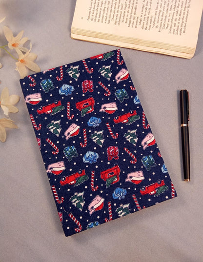 Handcrafted Festive Print A5 Diary