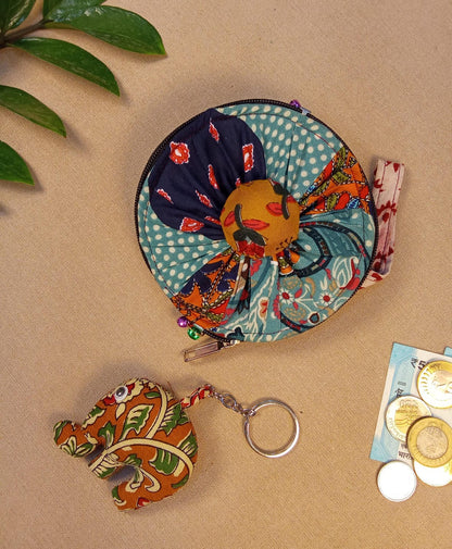 Coin Pouch & Cute Handcrafted Keychain