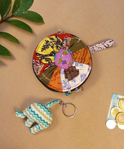 Coin Pouch & Cute Handcrafted Keychain