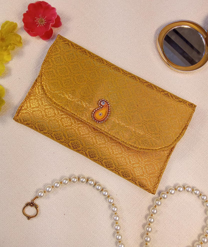 Sunehri Noor Handcrafted Clutch
